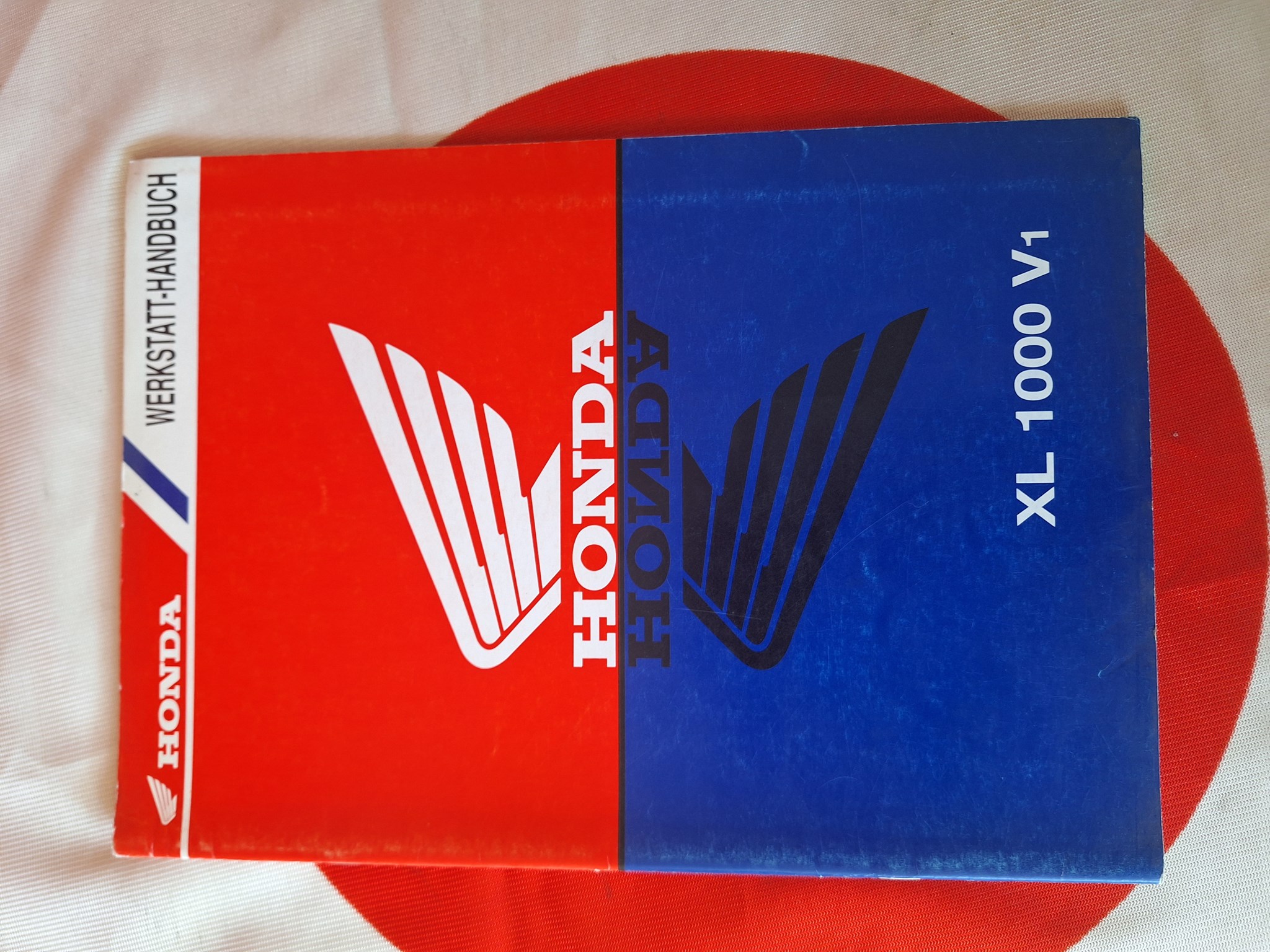 Picture of Werkstatthandbuch Nachtrag Honda  XL1000V1